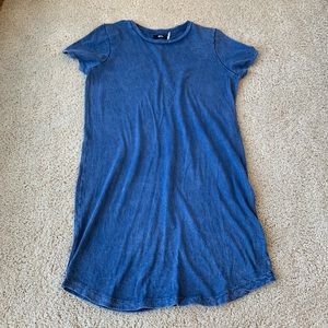 BDG Faded Blue T-Shirt Dress
